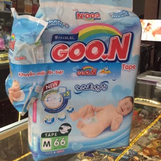 Tã bỉm quần/dán GOON SLIM M60/L48/XL42/XXL34/M66/L56/XL50
