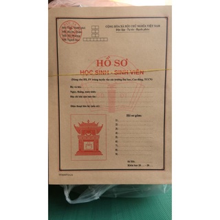 HỒ SƠ HỌC SINH, SINH VIÊN