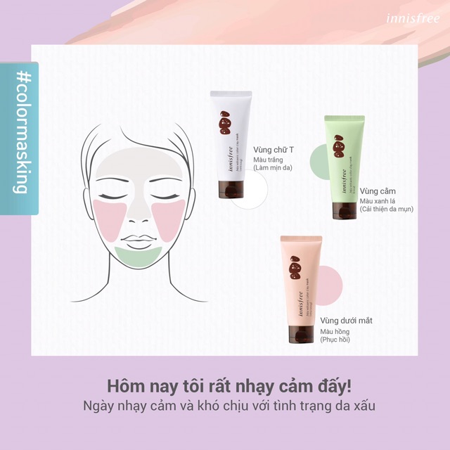 [Date 2021] Mặt Nạ Cho Từng Vùng Da – Jeju Volcanic Color Clay Mask 70ml