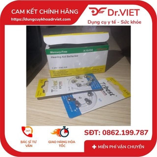 Pin máy trợ thính, pin điếc A10 dùng cho máy trợ thính Biohealth JH-907