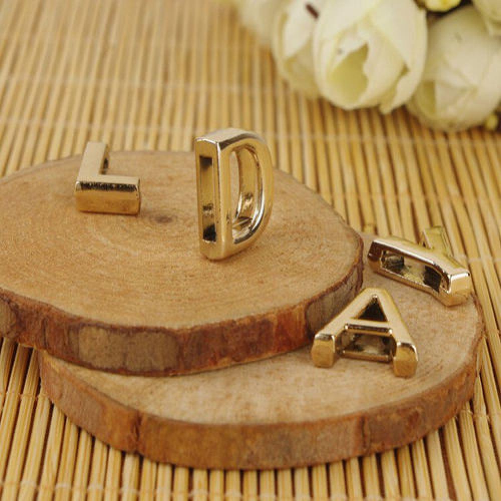 Vòng cổ Mặt Hình Chữ Cái Alphabet Thời Trang Unisex