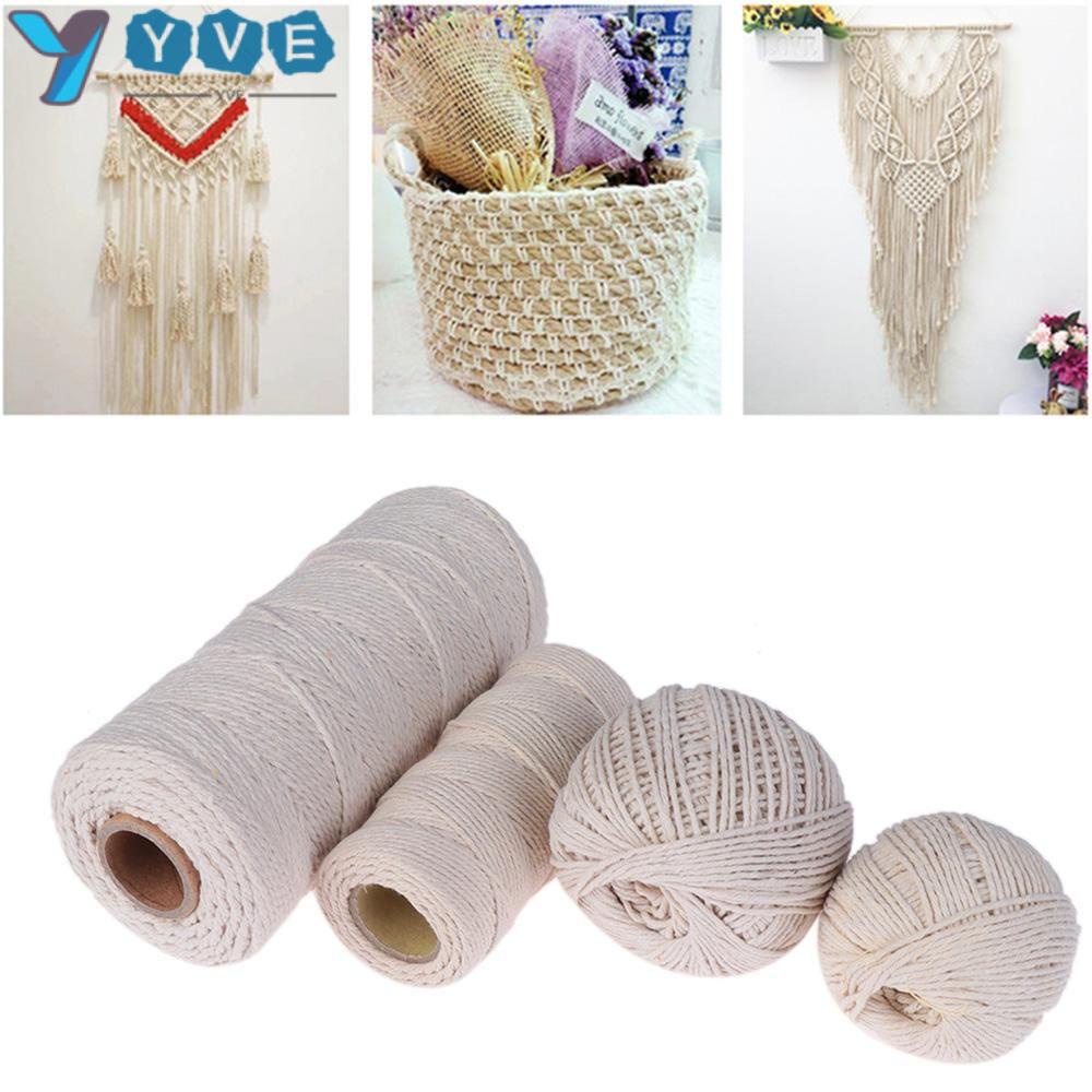 Cuộn chỉ chất liệu cotton kích thước dài 50M/55M/100M/150M dùng làm đồ thủ công tiện dụng