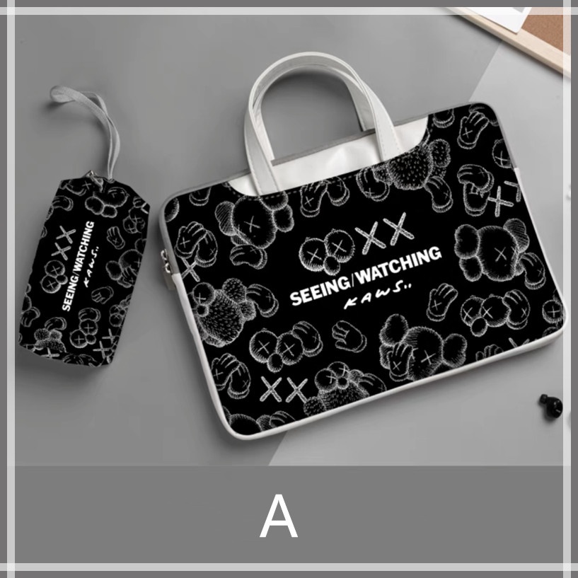 Hàng có sẵn Túi đựng laptop chống nước in hình hoạt hình cho máy tính 17.3inch 13.3 12 14 15 15.6inch