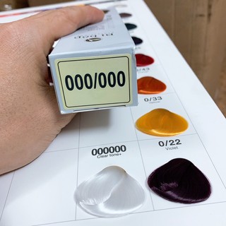 Nhuộm nâng tông 6 số 0 000/000