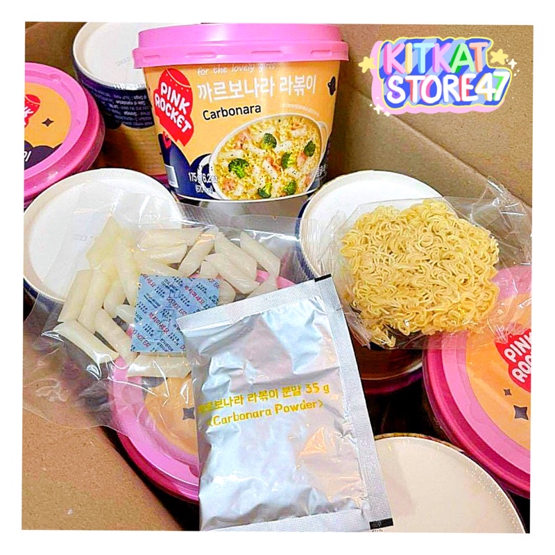 BÁNH GẠO & MÌ TÔ PINK ROCKET - HÀNG NỘI ĐỊA HÀN QUỐC | BigBuy360 - bigbuy360.vn
