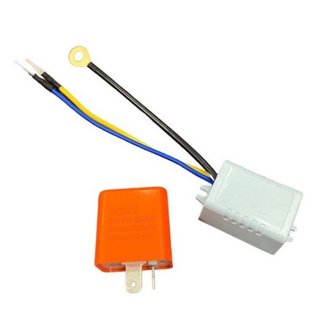 Mạch hazard Wave 2006-2023 , 50cc-10cc Mạch ưu tiên các dòng honda lắp trên công tắc zin kèm cục chớp điện tử
