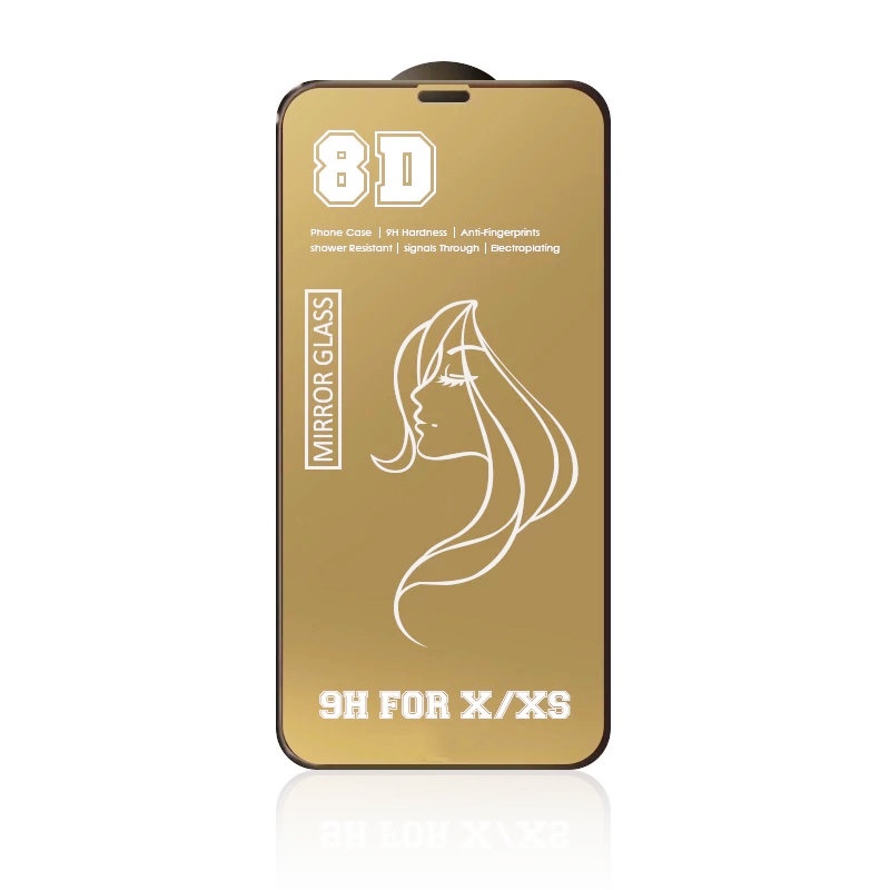 Kính Cường Lực 8D Bảo Vệ Màn Hình Điện Thoại Iphone 14 13 12 11 Pro XS Max X XR 7 8 Plus