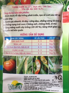 Phân bón lá cao cấp Calmag siêu Canxi