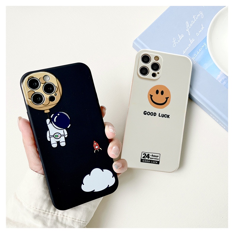 Ốp lưng iphone cạnh vuông hình viền HÌNH CỰC CUTE 6/6plus/6s/6splus/7/7plus/8/8plus/x/xr/xs/11/12/13/pro/max/plus/promax