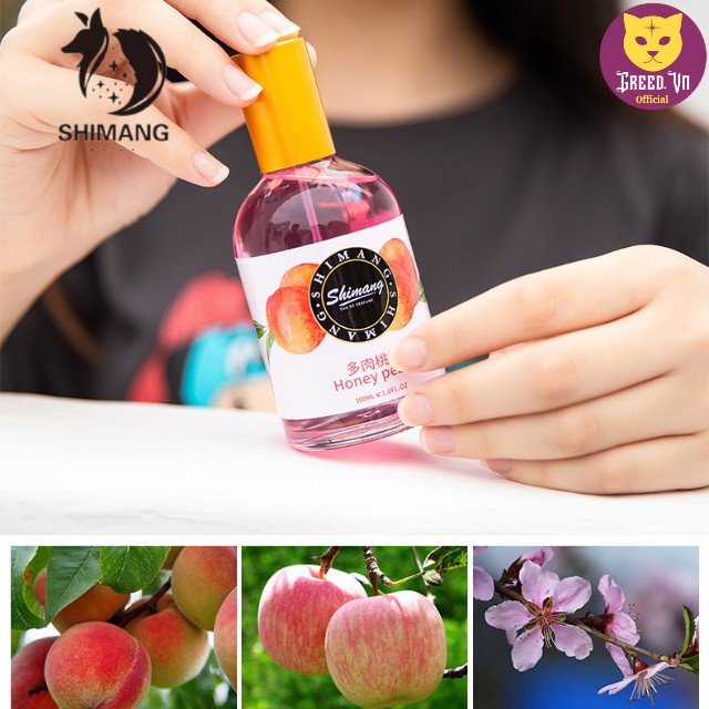 [HOT TIKTOK] Nước Hoa Nội Địa Shimang 100ML Body Mist Shimang Hương Hoa Quả, Xài Cực Đã [Chuẩn Nội Địa]