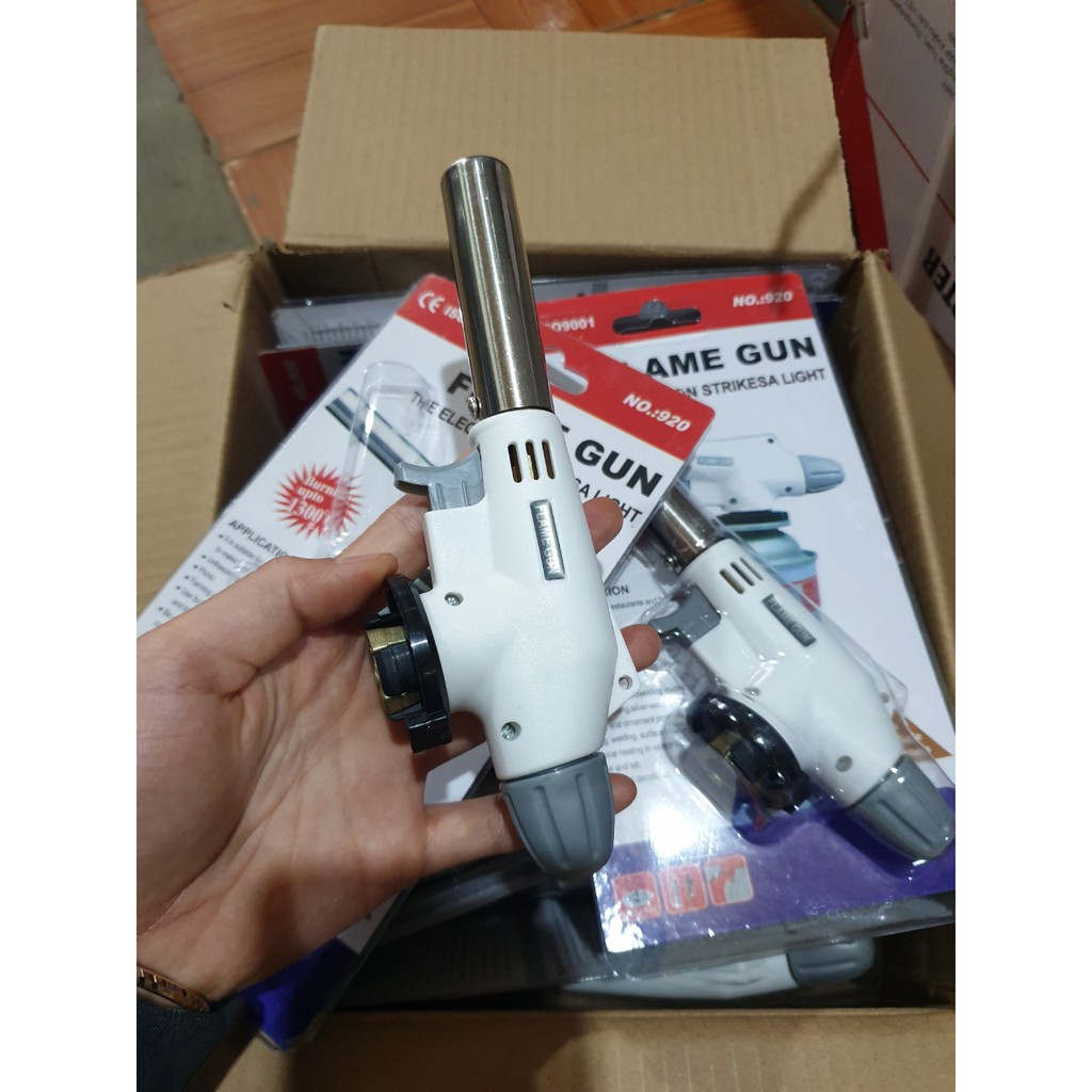 Đầu khò ga Mini Flame gun 920 Nhật Bản (Đầu khò lửa cầm tay sử dụng bình gas mini)