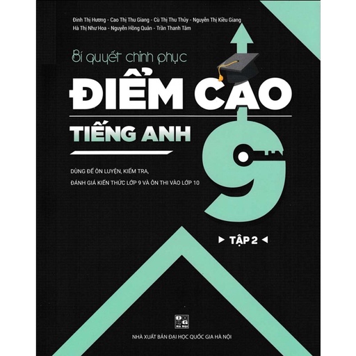 Sách - Combo Bí Quyết Chinh Phục Điểm Cao Tiếng Anh 9 (Tập 1+Tập 2)