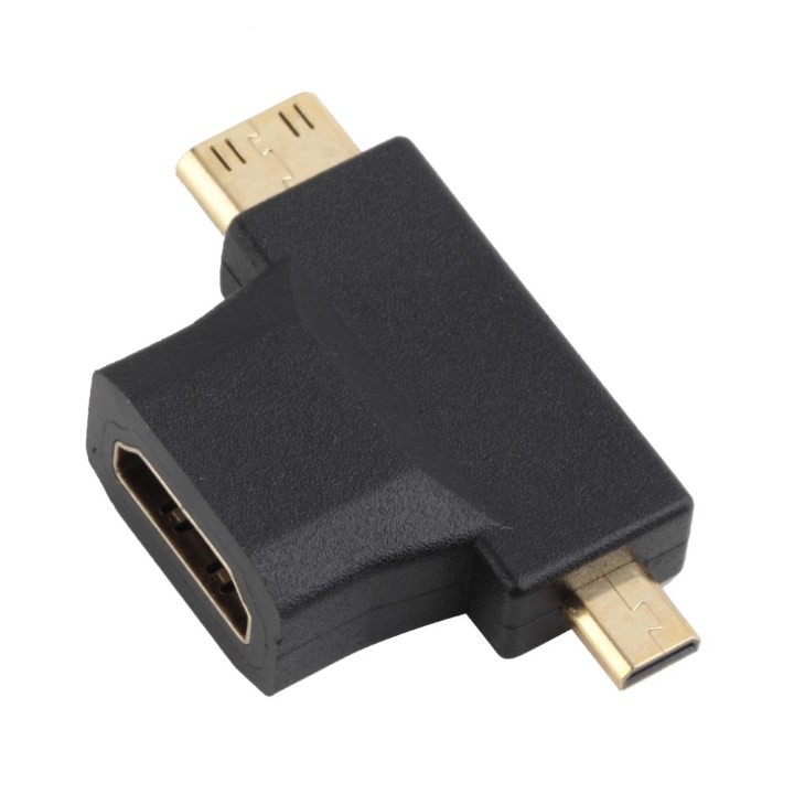 ĐẦU CHUYỂN HDMI ĐA NĂNG - ĐẦU NỐI HDMI 3 ĐẦU