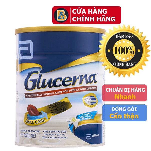 Sữa Glucerna Của Úc dành cho người tiểu đường