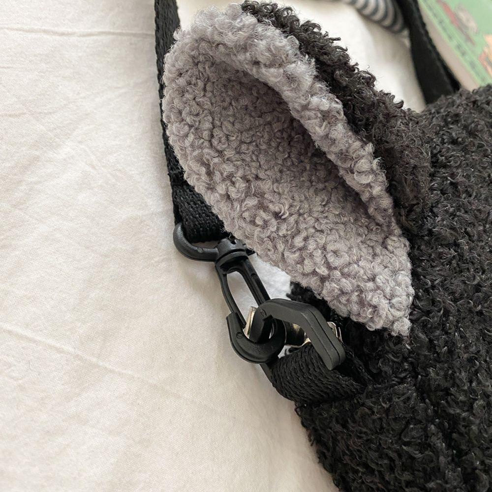 Túi Đeo Chéo Hình Gấu Bông Mini REBUY1 Dành Cho Nữ