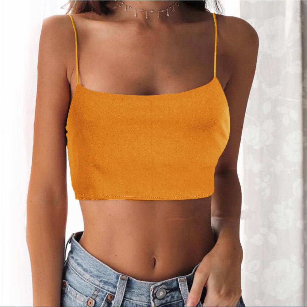 Áo Croptop Hai Dây Thời Trang Mùa Hè Cho Nữ | BigBuy360 - bigbuy360.vn