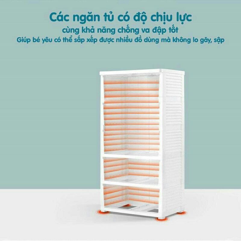 Tủ nhựa Kub cho bé - hàng chính hãng
