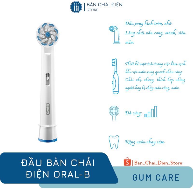 Đầu Bàn Chải Điện Oral-B Gum Care
