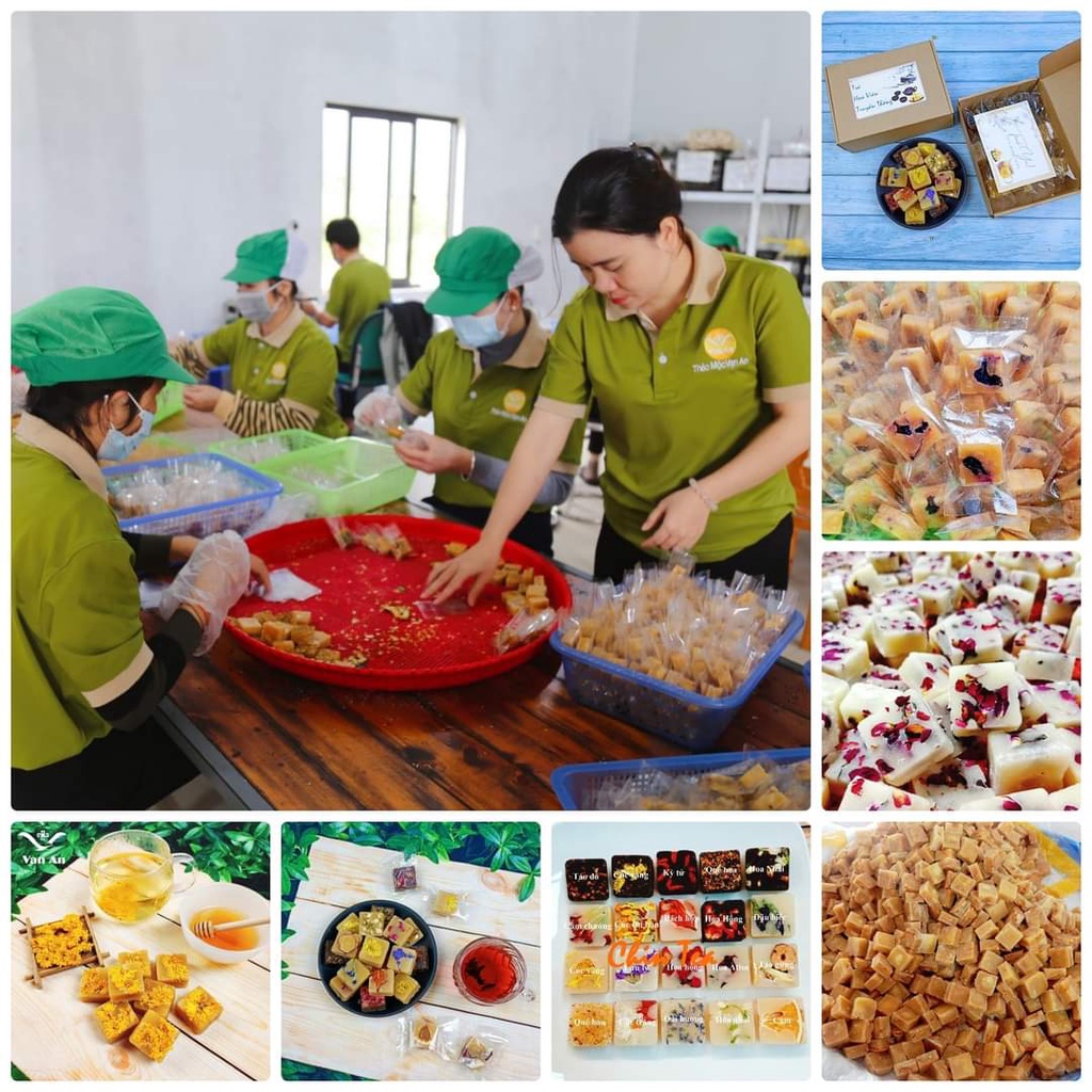 Trà Hoa cúc đường phèn mật ong Vạn An