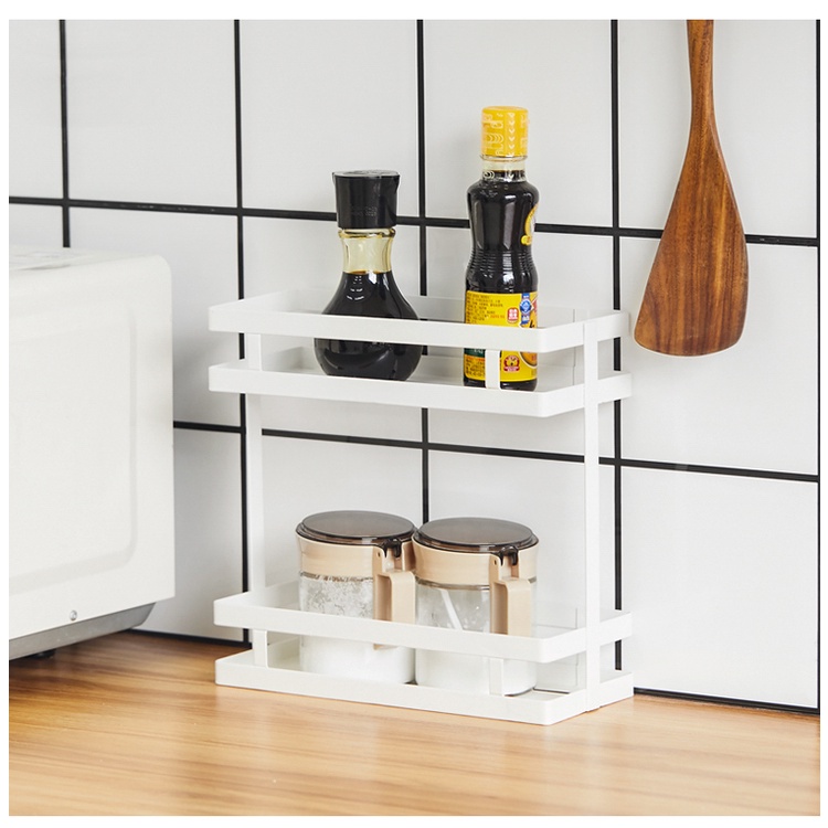Kệ Gia Vị 2 Tầng Sơn Tĩnh Điện, Kệ Để Đồ Nhà Bếp Đa Năng Tiện Dụng