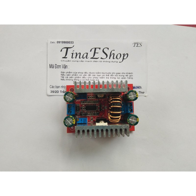 Mạch Tăng áp 400W 15A có chỉnh hạn dòng_ Boost      _M831