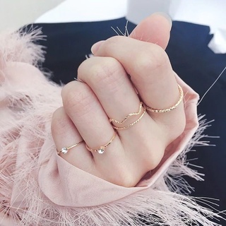 Set Nhẫn Cặp Đôi Thời Trang Sang Trọng