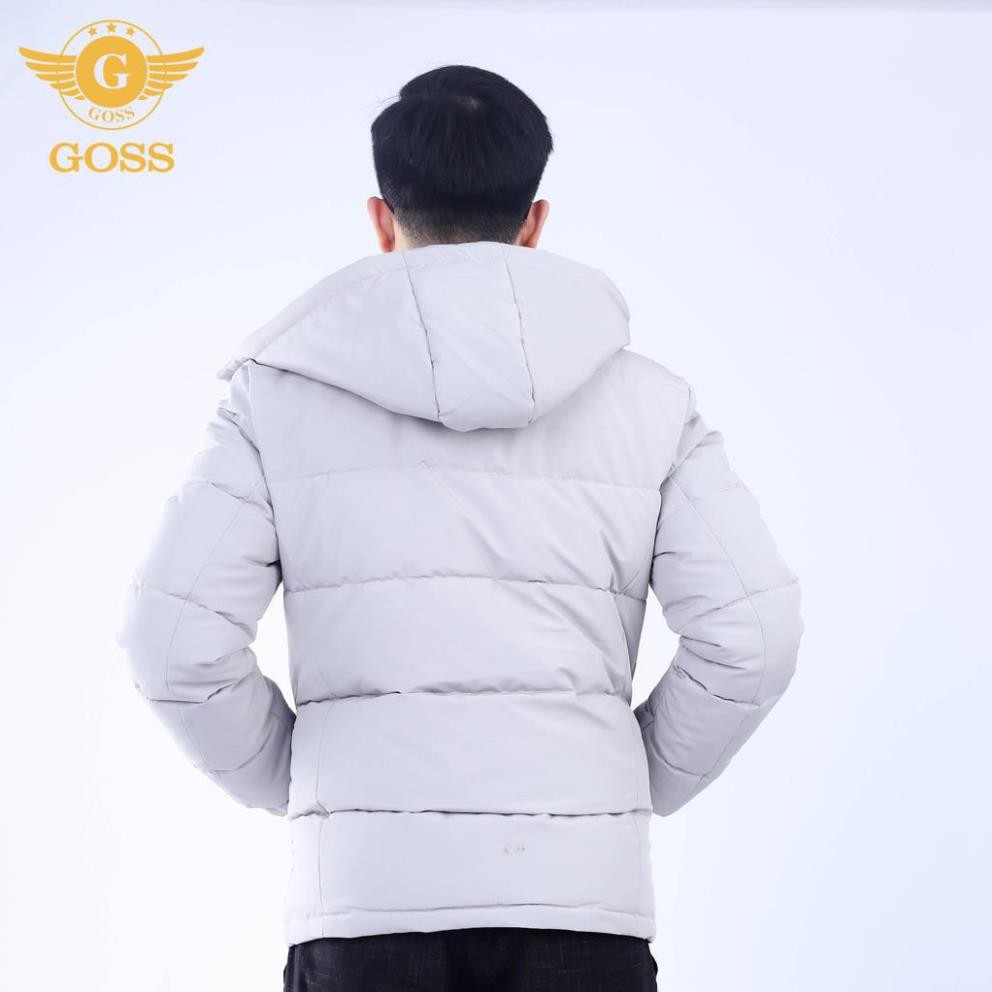 ⭐️SIÊU ẤM⭐️ Áo phao nam 3 lớp hàn quốc GOSS AKP06 - Áo khoác phao nam đại hàn, siêu ấm, chắn gió, giữ nhiệt.