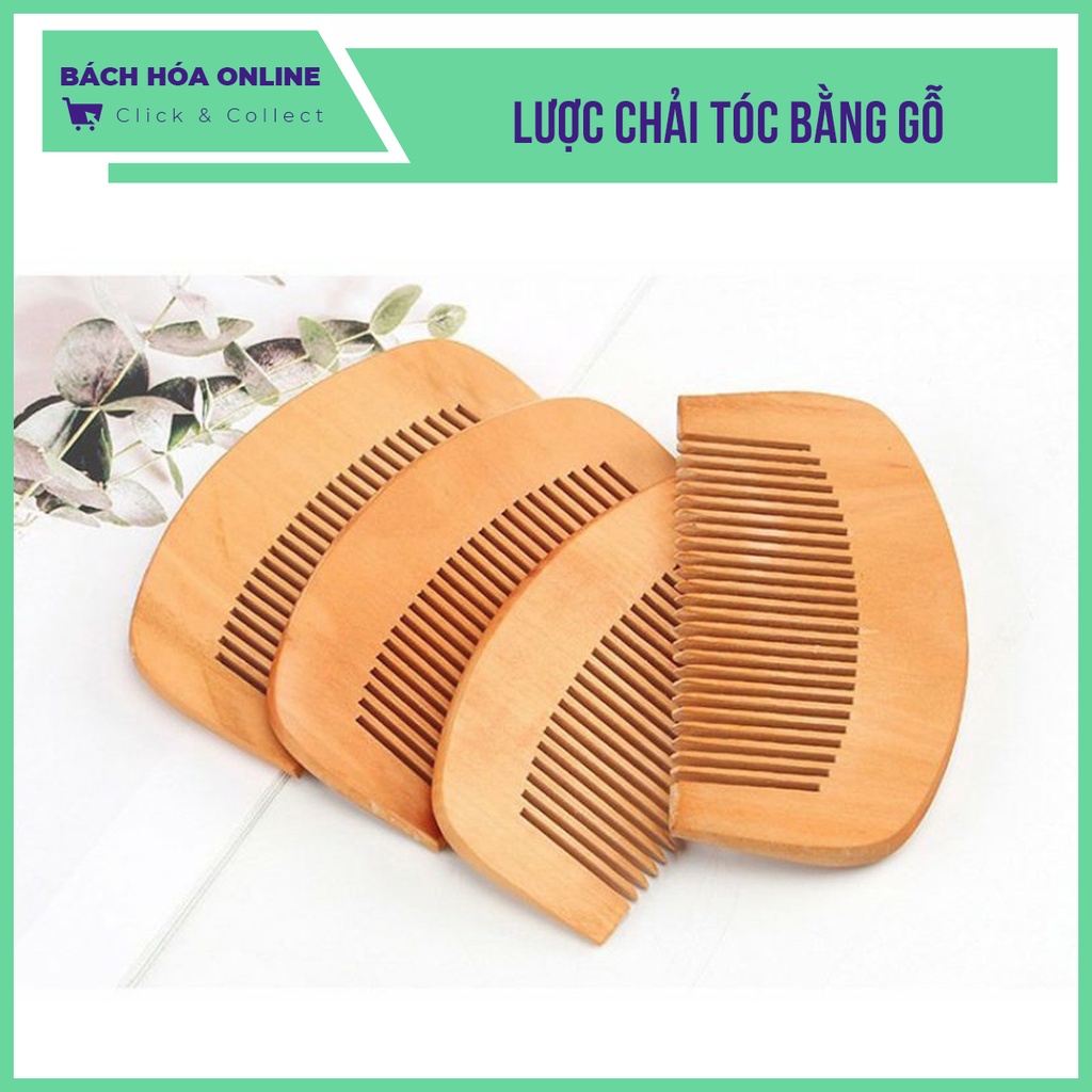 Lược chải tóc bằng gỗ massge đầu phong cách cổ điển Trung Quốc