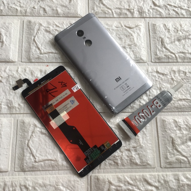 Combo Bộ Vỏ + Màn Hình Xiaomi Redmi Note 4X Zin Hàng Cao Cấp Tặng 1 Tuýp