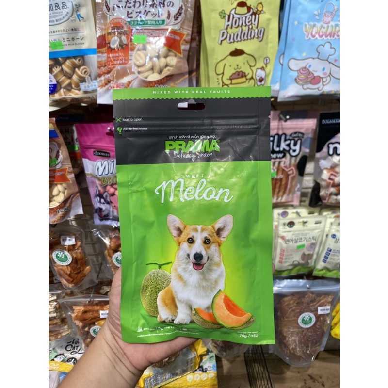 SNACK PRAMA THỨC ĂN VẶT CHO CHÓ YÊU