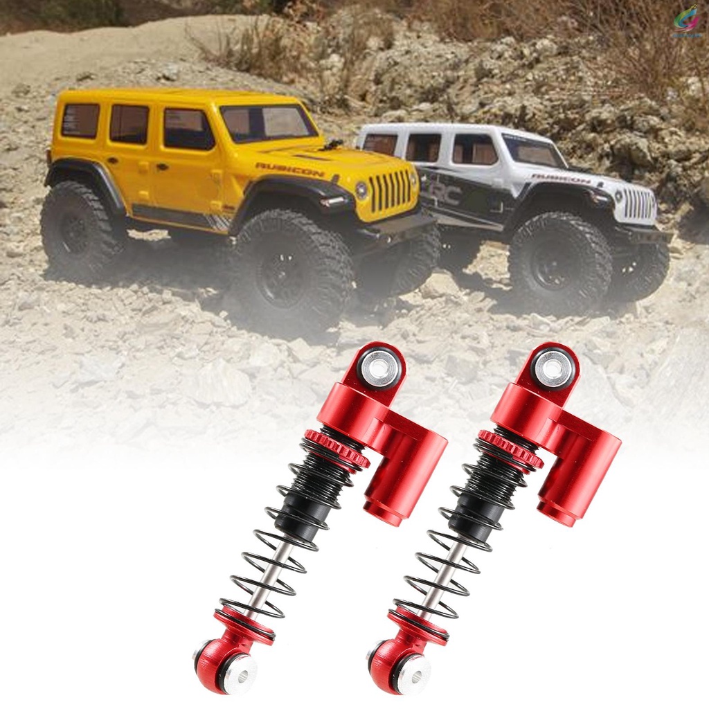 Set 4 Lò Xo Giảm Sốc Bằng Hợp Kim Nhôm Cho Xe Điều Khiển Từ Xa Axial Scx24 Axi90081 Axi00001 Axi00002 Rc 1: 24