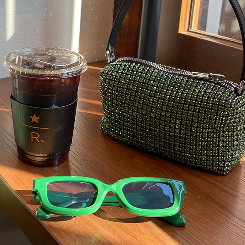 Kính Mát Hình Chữ Nhật Nhiều Màu Sắc Thời Trang Hàn Quốc