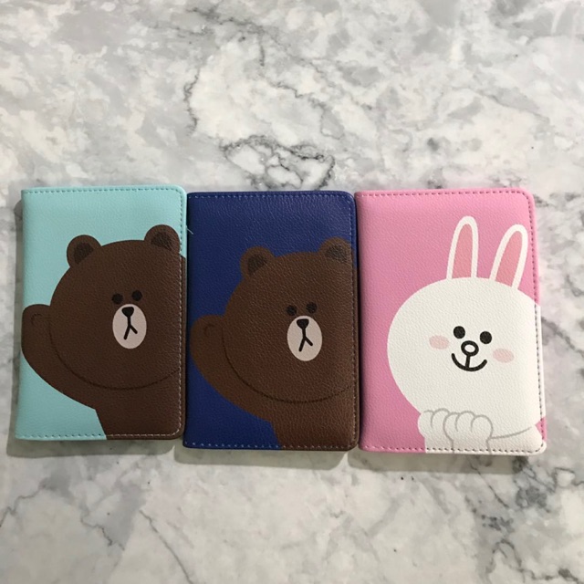 Ví đựng hộ chiếu Passport cover , bọc hộ chiếu, bọc pasport, Túi đựng hộ chiếu brownie cony đáng yêu
