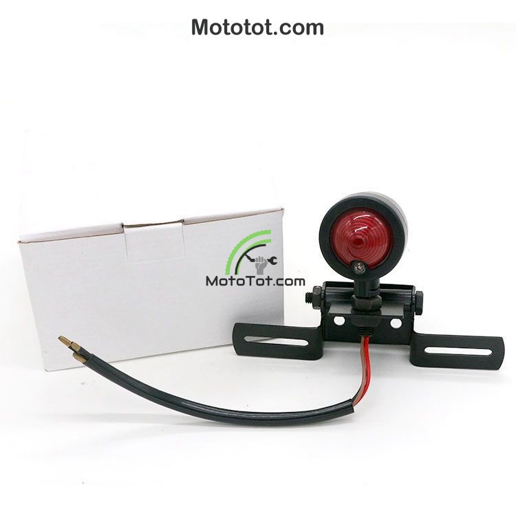 Đèn hậu - Đèn lái hột vịt cho moto xe độ cafe racer tracker bobber street