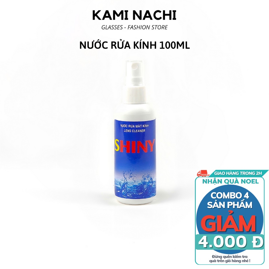 [Mã LTP50 giảm 50000 đơn 150000] Nước xịt rửa mắt kính chuyên dụng dạng xịt 100ml Kami Nachi