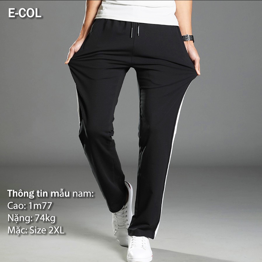 Quần Thể Thao Nỉ 3 Sọc Cho Cả Nam và Nữ QT22(40-86kg) Form Chuẩn, Chất Dày Đẹp VALIZA QT42