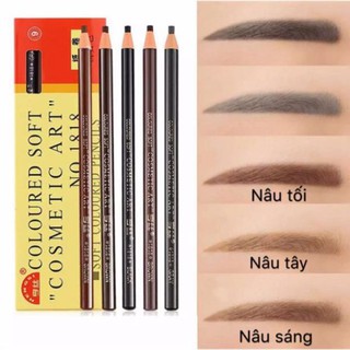 Sỉ lố 12 cây chì xé kẻ mày đủ màu