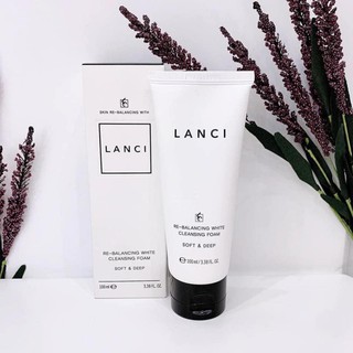 Sữa rửa mặt Lanci Whitening Deep Clean 100ml