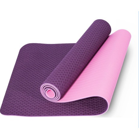 Combo thảm Yoga cao cấp 2 lớp + Dụng cụ tập bụng đa năng giúp eo đẹp dáng thon