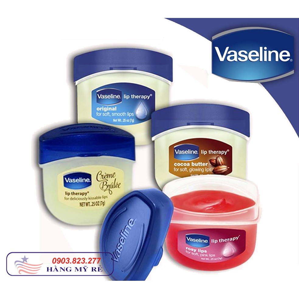 Sáp Dưỡng Môi Vaseline (Hàng Mỹ xách tay)
