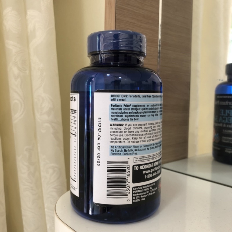 Viên Uống Omega 369 Premium Maximum Strength Triple Omega Fish, Flax & chia Oils