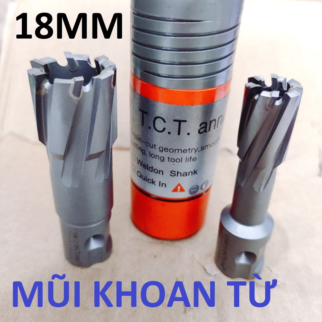 Mũi Khoan Từ Hợp 18mm, me Khoan Sâu 35mm