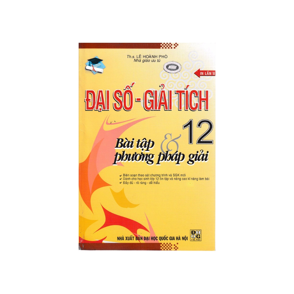 Sách - Đại Số- Giải Tích 12 Bài Tập Và Phương Pháp Giải