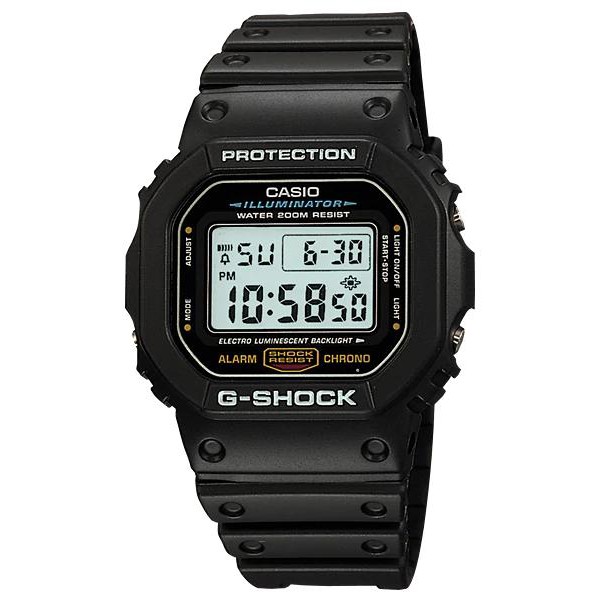 Đồng hồ Casio G-Shock Nam DW-5600E-1 bảo hành chính hãng 5 năm - Pin trọn đời