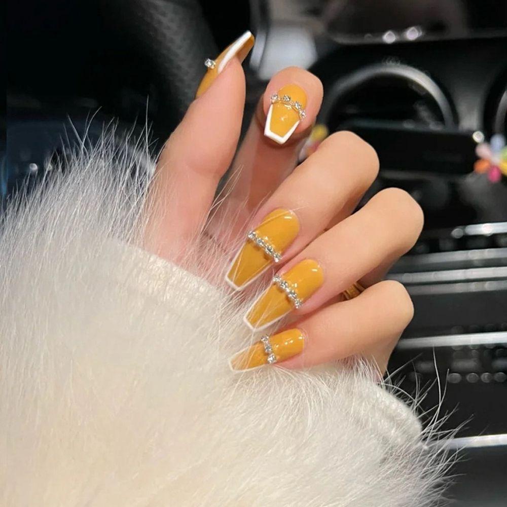 XIANTIN Hộp 24 Móng Tay Giả Che Phủ Toàn Diện Chất Lượng Cao