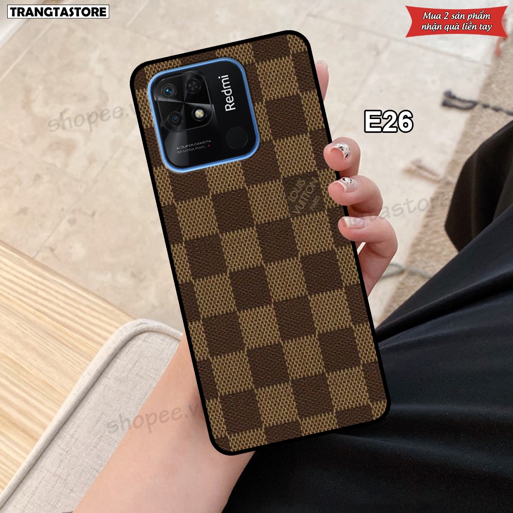 Ốp lưng Xiaomi Redmi 10C - Redmi 9C - Redmi 10A in hình họa tiết các thương hiệu nổi tiếng thế giới 2022