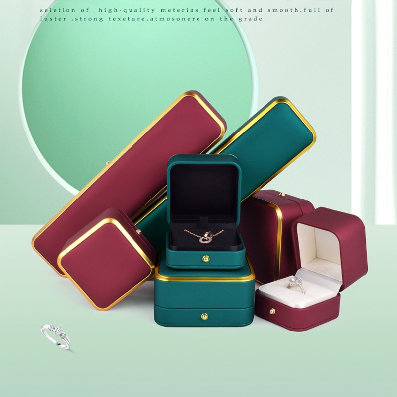 Hộp Đựng Trang Sức Hình Vuông Sáng Tạo