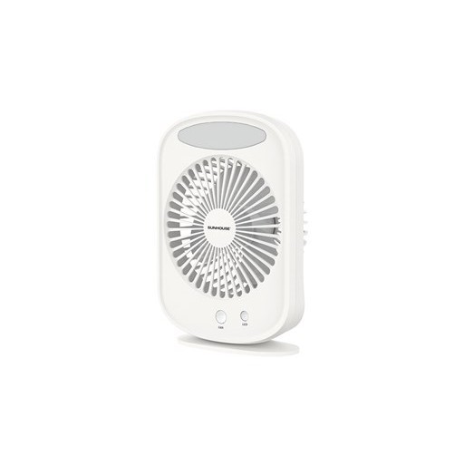 Quạt tích điện, quạt tích điện mini Sunhouse SHD7110, bảo hành 12 tháng toàn quốc, 3 tốc độ gió điều chỉnh linh hoạt. | BigBuy360 - bigbuy360.vn