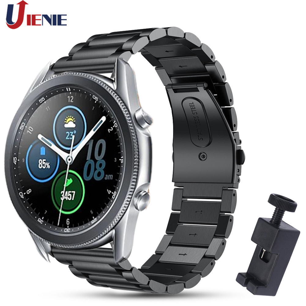 Dây Đeo Inox 20 / 22mm Thay Thế Cho Đồng Hồ Thông Minh Samsung Galaxy Watch 3 41mm 45mm