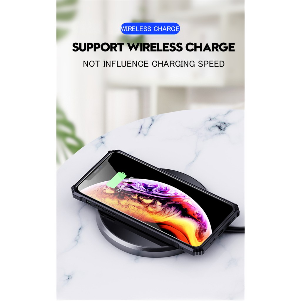 Ốp điện thoại TPU trong suốt chống sốc 360 độ cho iPhone 11 Pro/11 Pro/11/Xs Max/ Xs/XR/X/6 6s 7 8 Plus se2 se 2020